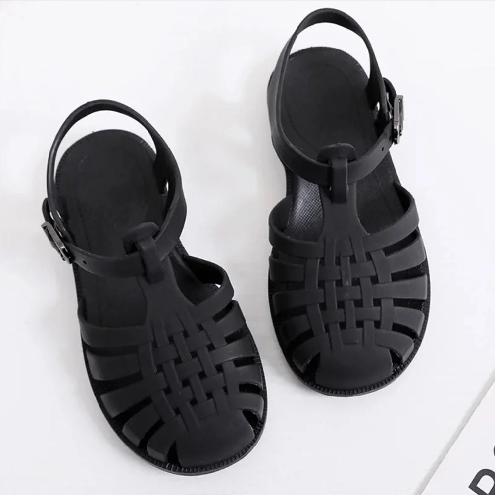 Children/Baby/Girl Summer Soft Non-slip Sandal/Shoe Size 27 EU/ 6‎ US NEW!!🖤☀️